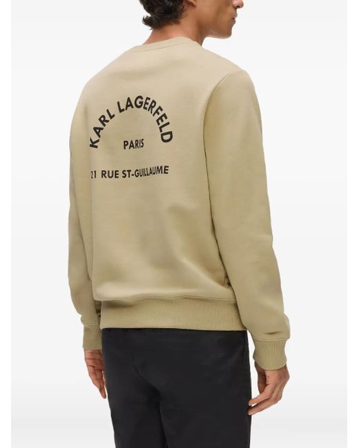 Karl Lagerfeld Natural Rue St-Guillaume Sweater for men
