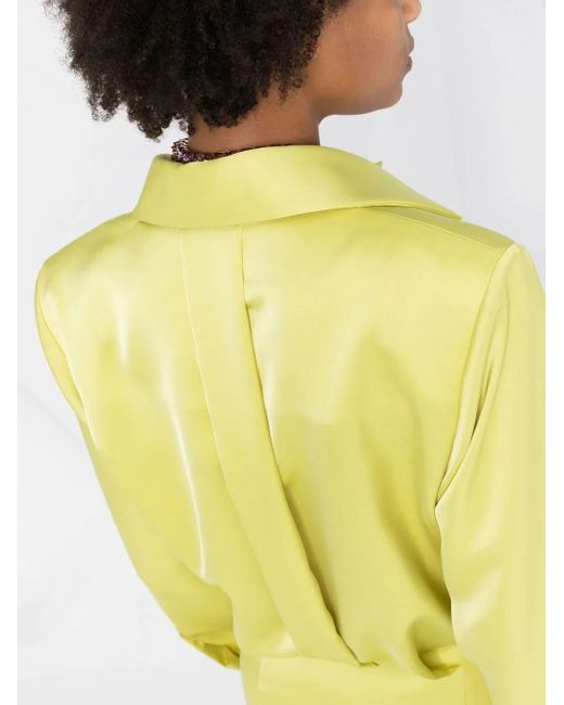 The Attico Dresses Yellow