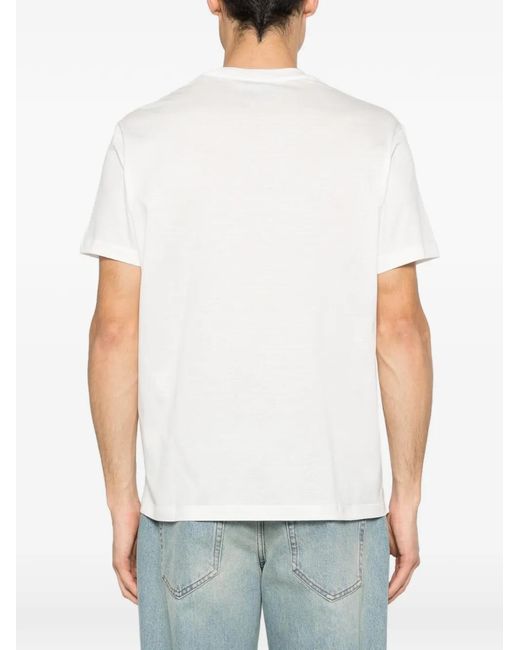 Paul & Shark White Crew-Neck T-Shirt for men
