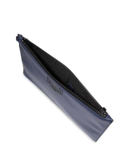 メンズ Lancel Victor クラッチバッグ Blue