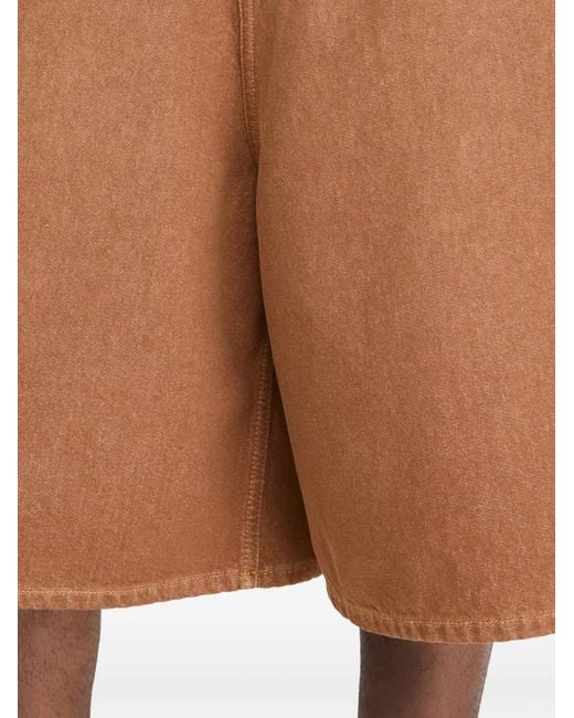 J.W. Anderson Brown Wide-Leg Denim Shorts