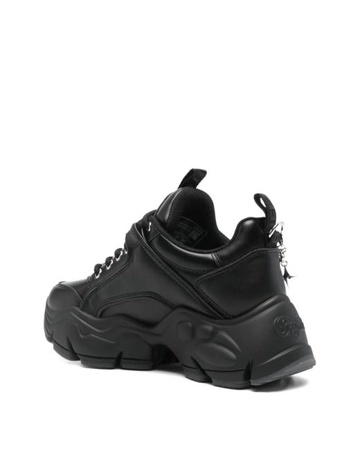 Buffalo Black Binary Charm 2.0 Sneakers
