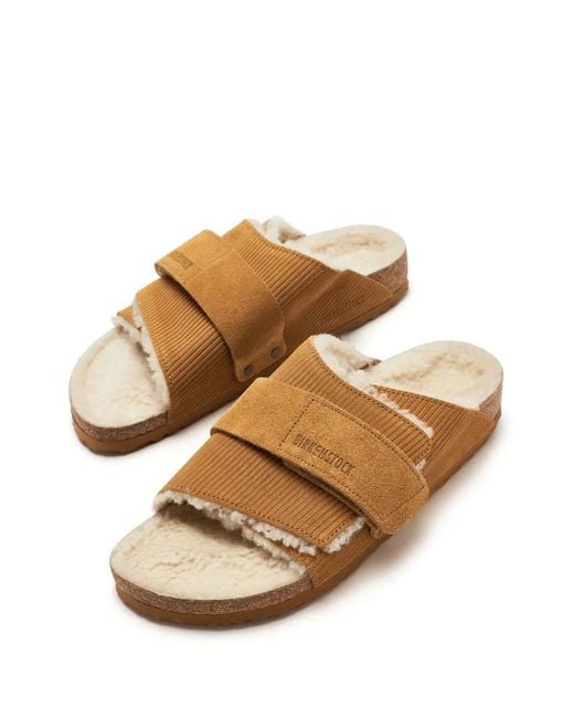Birkenstock Brown Kyoto Sandals for men