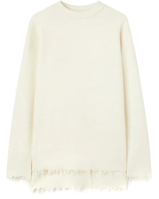 Jil Sander Natural Crew-Neck Jumper for men