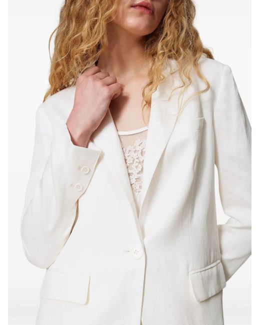 Twinset シングルジャケット White