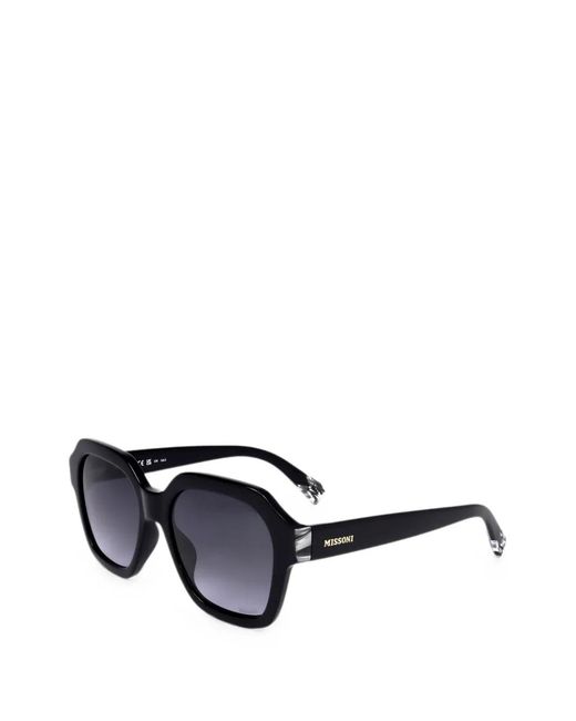 Missoni White Geometric-Frame Sunglasses