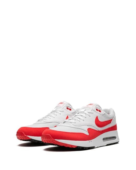 Nike Red Air Max 1 '86 Og Golf "Big Bubble' Sneakers