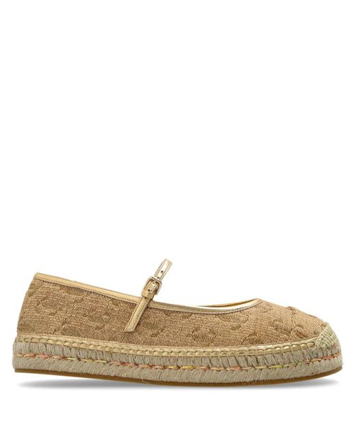 Jimmy Choo Natural Raffia Espadrilles