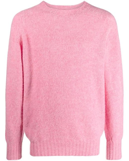 Jersey con efecto melange Howlin' By Morrison de hombre de color Pink