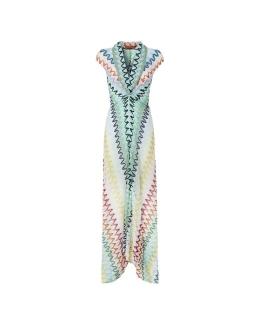 Missoni Blue Long Dress
