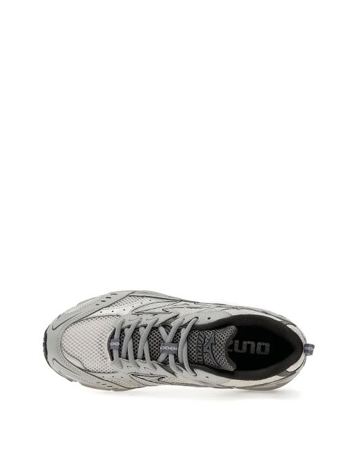 Mizuno Gray Mxr Debossed-Quarters Sneakers