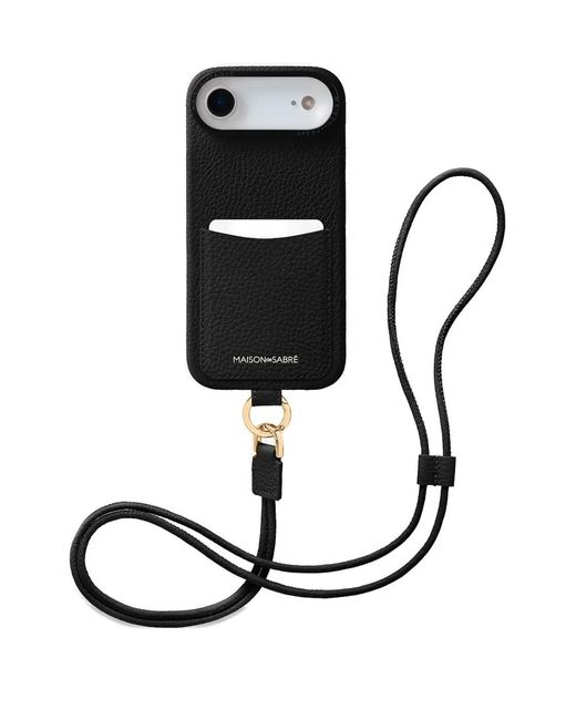 Maison De Sabre Black Sling Iphone 17 Air Case