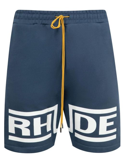 Rhude Champions Shorts in Blue für Herren