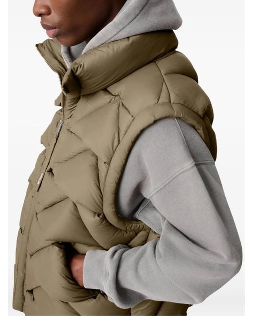 Axel Arigato Green Quilted Gilet for men