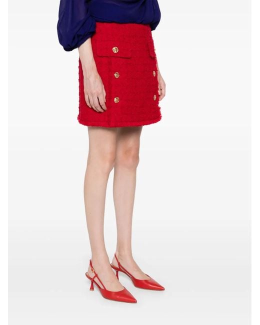 Versace Red Skirts
