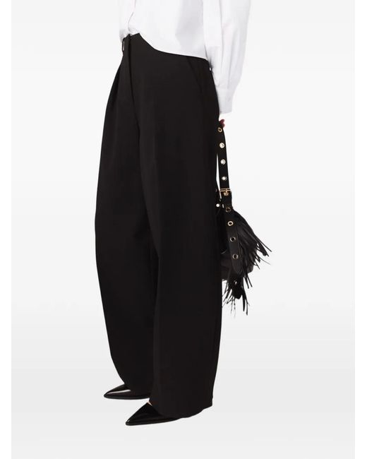 Maje Blue Balloon Suit Trousers