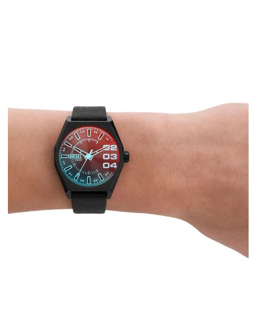 DIESEL Red Scraper 43Mm Watch for men