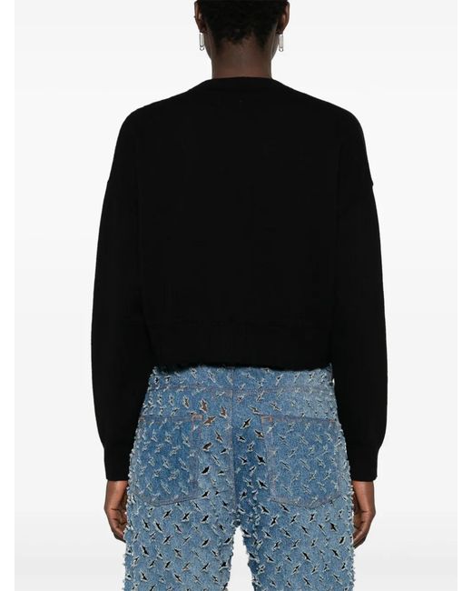 Amiri Black Arts District Knit Jumper - Women's - Cotton