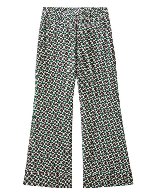 Pantalones Hendrix con estampado geométrico LaDoubleJ de color Gray