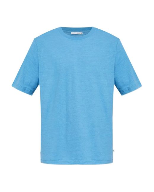T-Shirt Saadrian Samsøe & Samsøe pour homme en coloris Blue