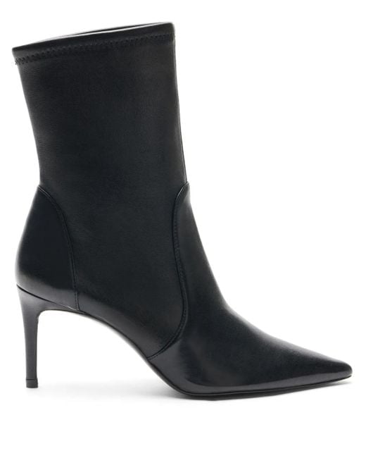 Stuart Weitzman Black 75Mm Stuart Power Boots