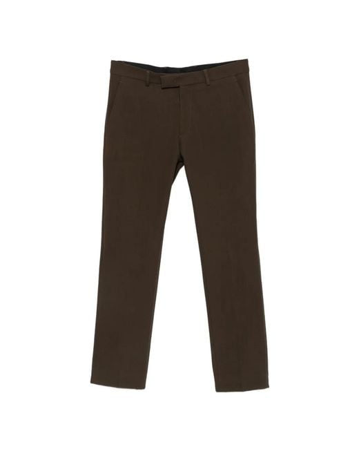 Karl Lagerfeld Gray Logo-Patch Trousers for men