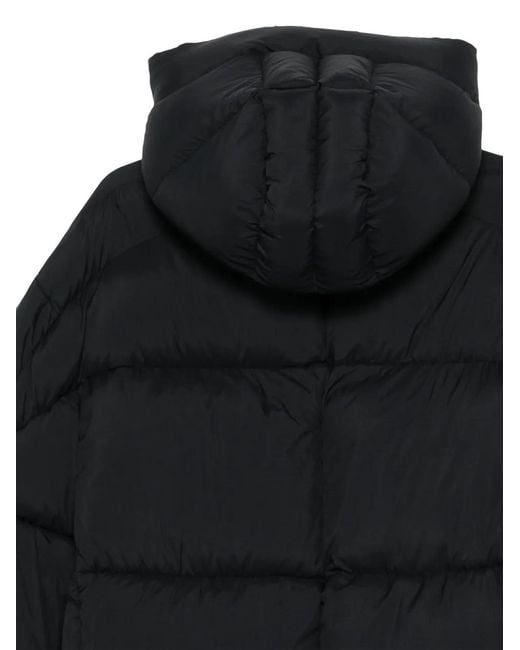 Thom Krom Black Quilted High-Neck Jacket