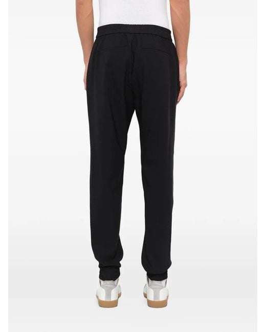 Juun.J Blue Elasticated-Cuff Trousers for men