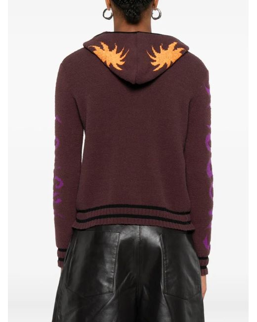 トップス Chopova Lowena Tammie Jo Hooded L Brown Tammie Jo Hoodie