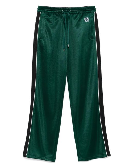 Loewe Green Technical-Jersey Track Pants for men