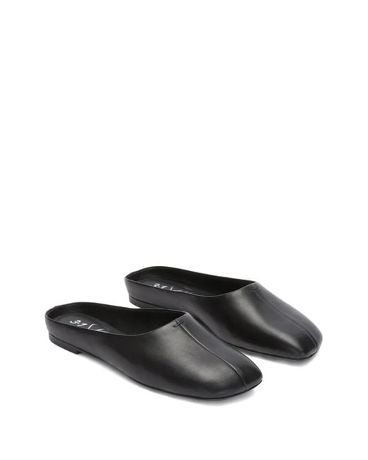 3.1 Phillip Lim White Id Flat Mules