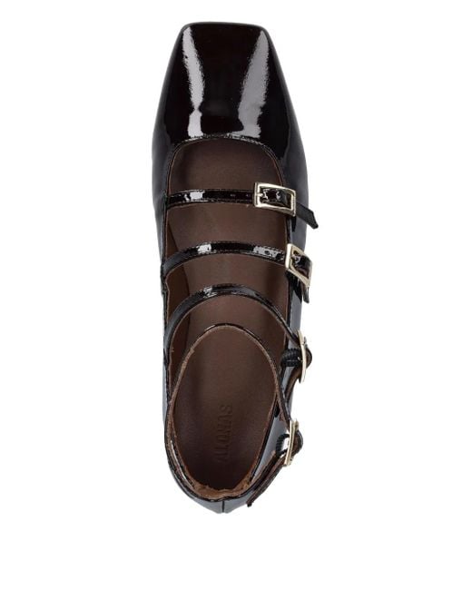 Alohas Black Luke Ballet Flats