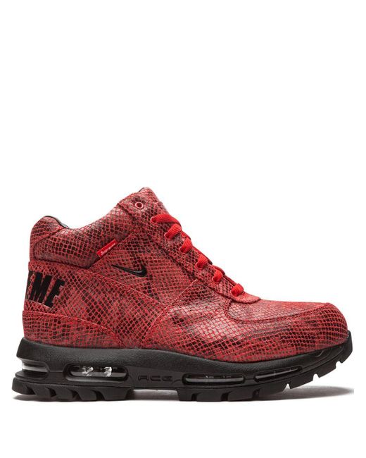 Nike X Supreme Goadome Boots in Red for Men | Lyst Australia