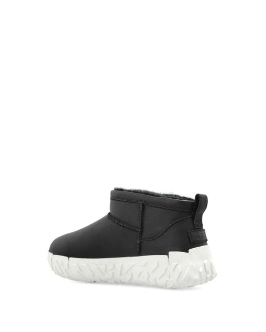 UGG Classic Ultra Mini Wrap Tech Boots in Black for Men | Lyst