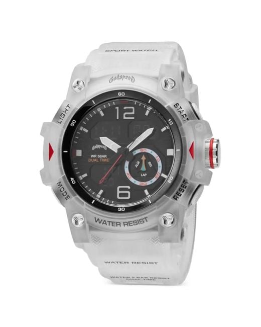 Godspeed Gray Sc Dual Time Watch for men