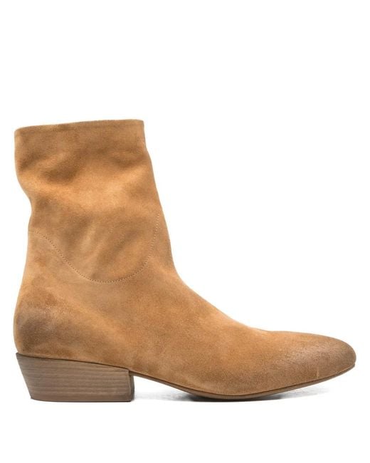 Marsèll Brown Zip-Up Boots for men