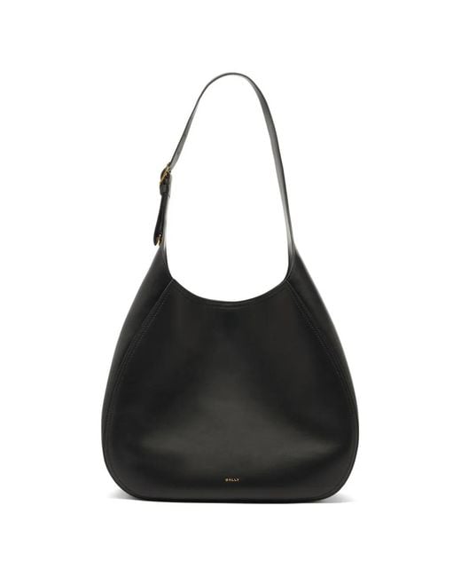 Bally Black Althea Leather Shoulder Bag