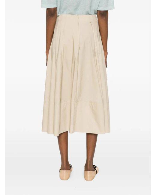 Woolrich Natural Cotton Long Skirt