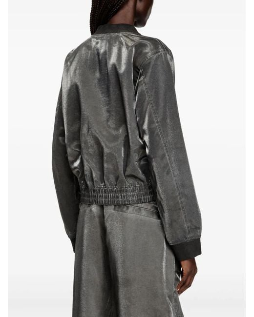 DIESEL Gray Stylish And Versatile Jacket
