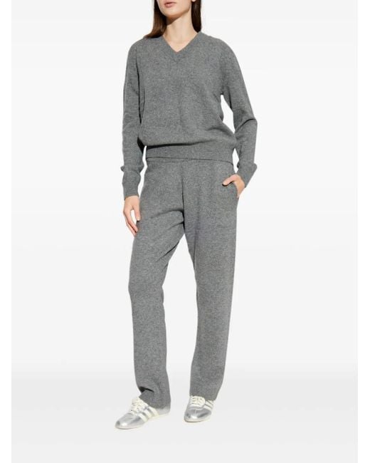 Entire studios Gray V-Neck Sweater