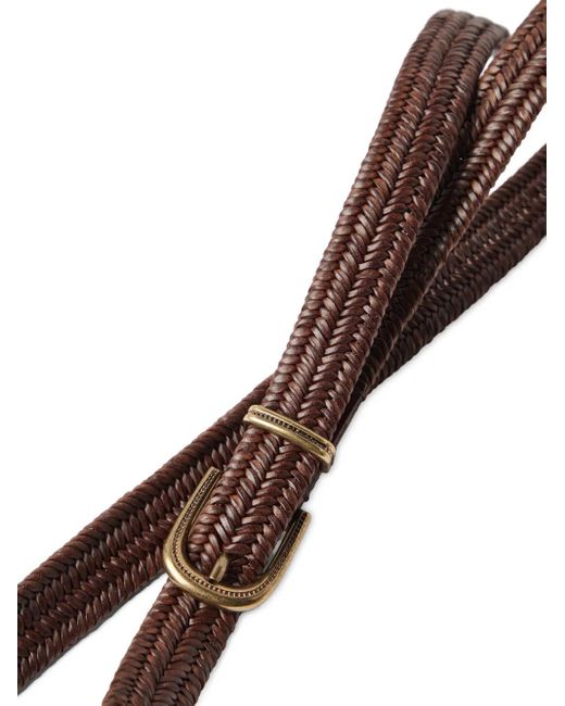 Brunello Cucinelli White Belts