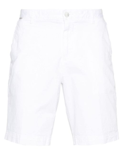 Boss Shorts mit Logo-Patch in White für Herren
