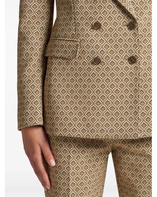 Etro ジャカード ジャケット Natural