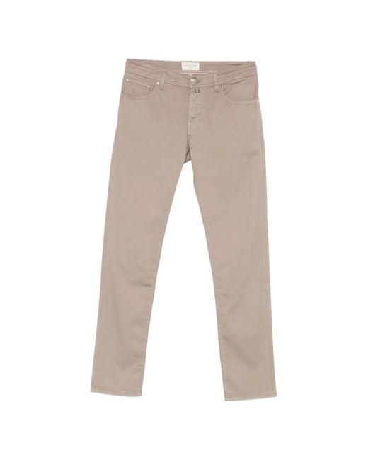 Jacob Cohen Natural Button-Up Jeans for men