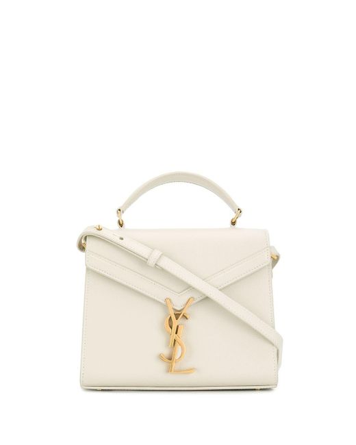 Saint Laurent Cassandra Tas Met Handgreep in het White