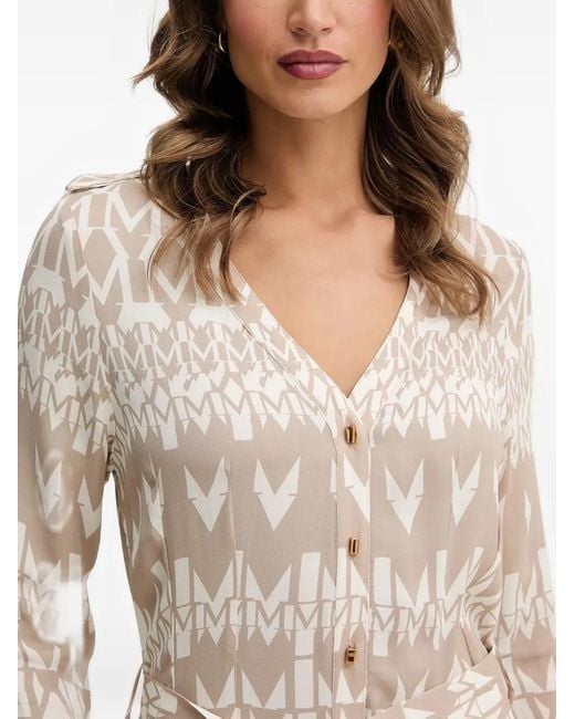 Marciano Natural Maxikleid mit Knöpfen