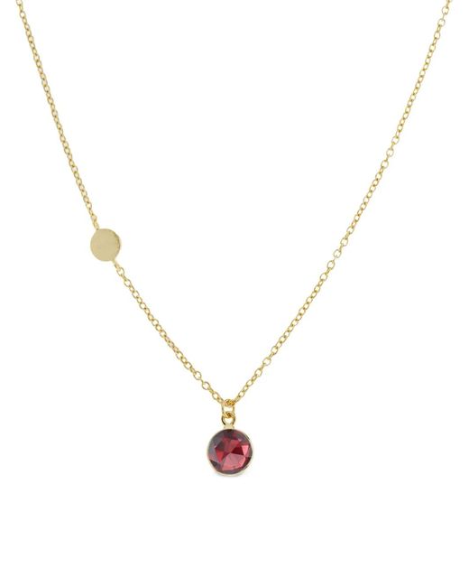 Auree Jewellery Metallic Salina Gemstone Necklace