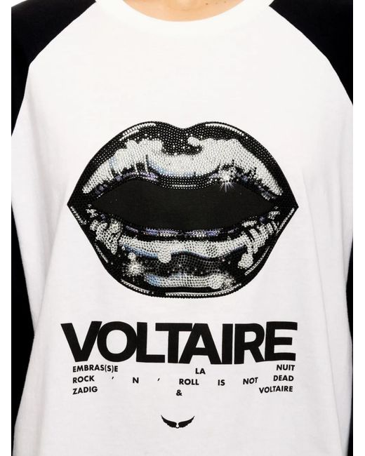 Zadig & Voltaire Black Walkra T-Shirt