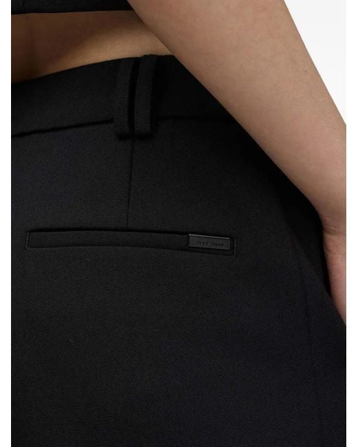 Pantalones Atlas con bolsillos con apliques AllSaints de color Black