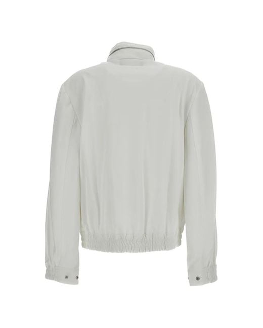 Irie White Hooded Zip-Pocket Jacket